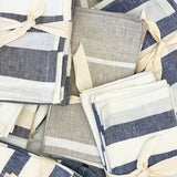 Napkins in Majorca Blue Linen (Set of 4)