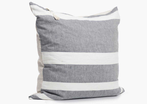 Throw Pillow in Majorca Charcoal