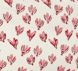 Headboard Cushion in Normandy Red Bows