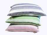 Headboard Cushion in Deauville Pink & Green