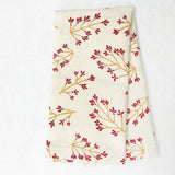 Normandy II Branches Napkin in Garnet & Gold | Hedgehouse