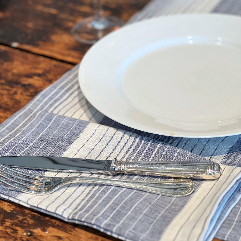 Placemat in Cortina Blue Linen