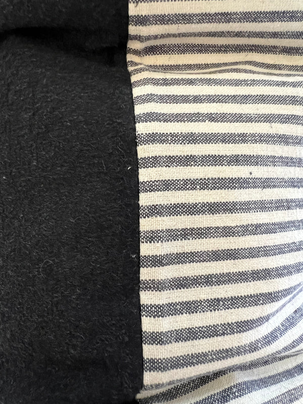 18" x 18" Cover in Cashmere & Toulouse Blue