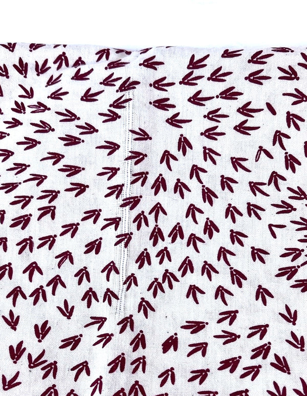 Headboard Cushion Cover in Normandy Red Arrows Irregular