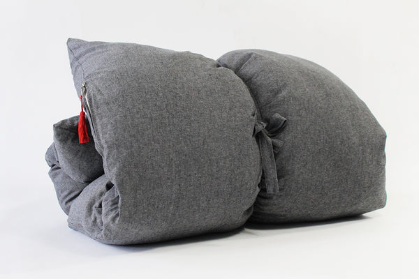 Throwbed Cover in Solid Charcoal