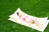 Throwbed Cover in Harbour Island Yellow Linen