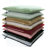 35" x 35" Floor Cushion Cover in Toulouse Green with Velvet