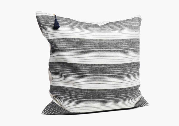 20" x 20" Pillow in Cortina Black