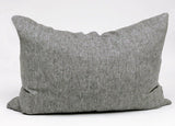 Headboard Cushions in Yarn Dyed Solid Charcoal