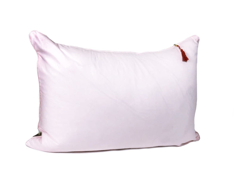 Headboard Cushion in Leopard Print with Soft Pink