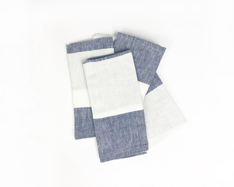 Harbour Island Napkin in Blue | Hedgehouse