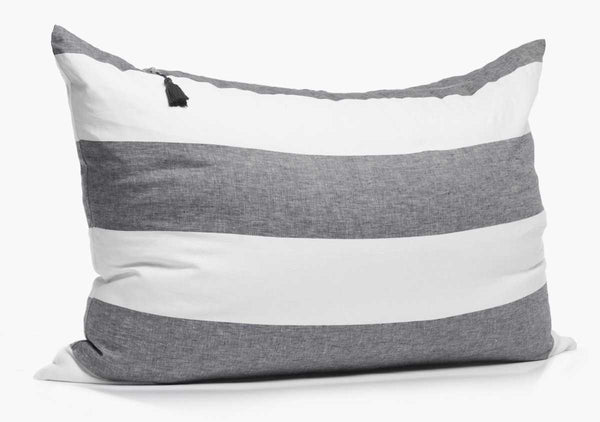 Headboard Cushions In Harbour Island Charcoal