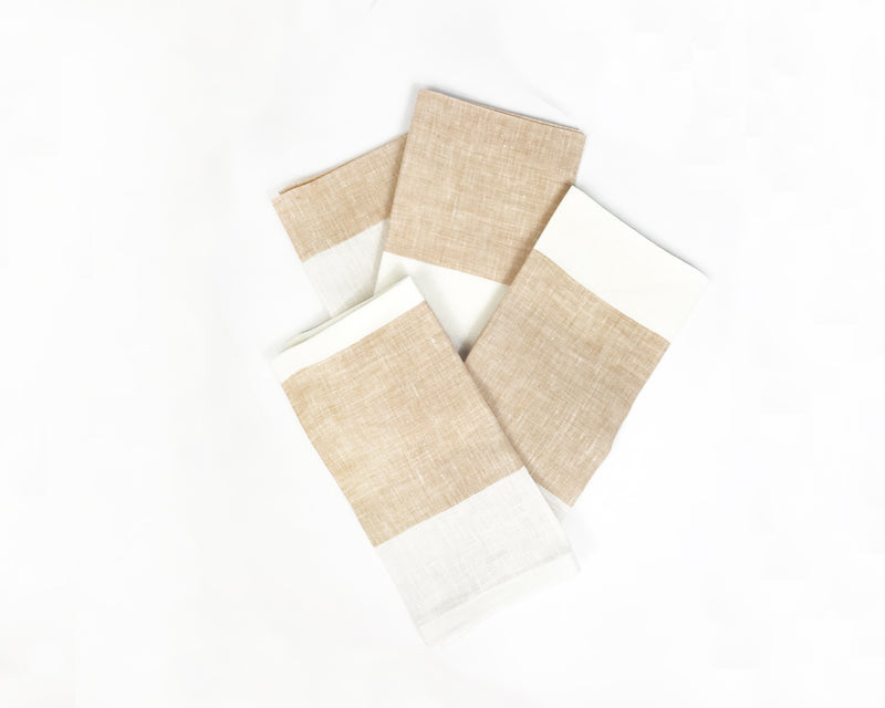 Harbour Island Napkin in Butterscotch | Hedgehouse