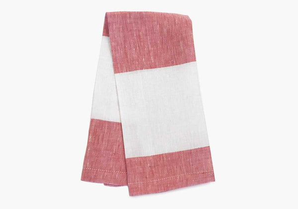 Harbour Island Hand Towels in Blush (Set of 2) | Hedgehouse