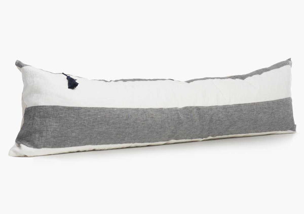 14" x 48" Lumbar in Harbour Island Charcoal