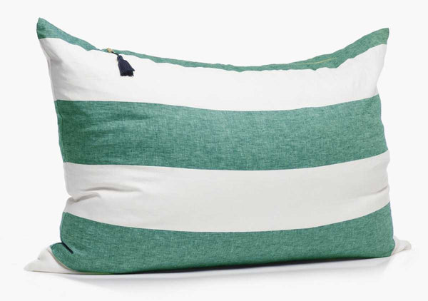 Headboard Cushions In Harbour Island Green