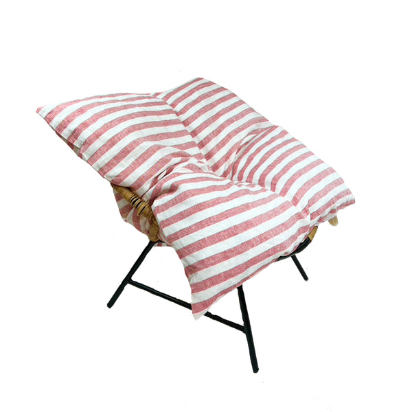 Mini Cover Throwbed in Sur La Mer Red