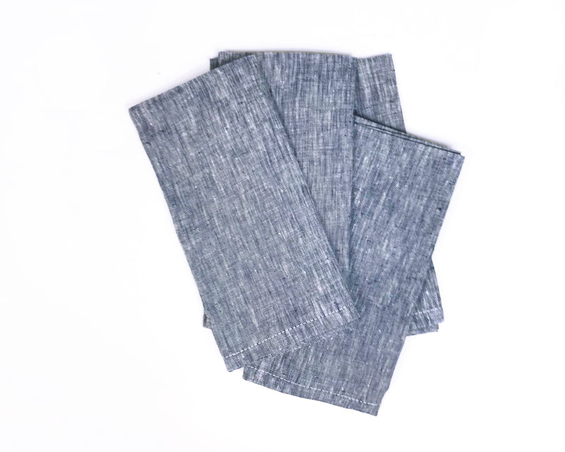 Solid Napkin in Blue | Hedgehouse