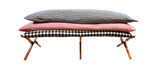 Throwbed in Black Gingham