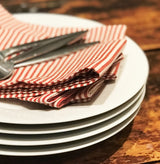 Toulouse Napkin in Red | Hedgehouse