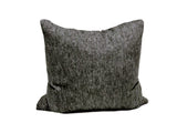 26" x 26" Pillow in Solid Charcoal Cotton/Linen