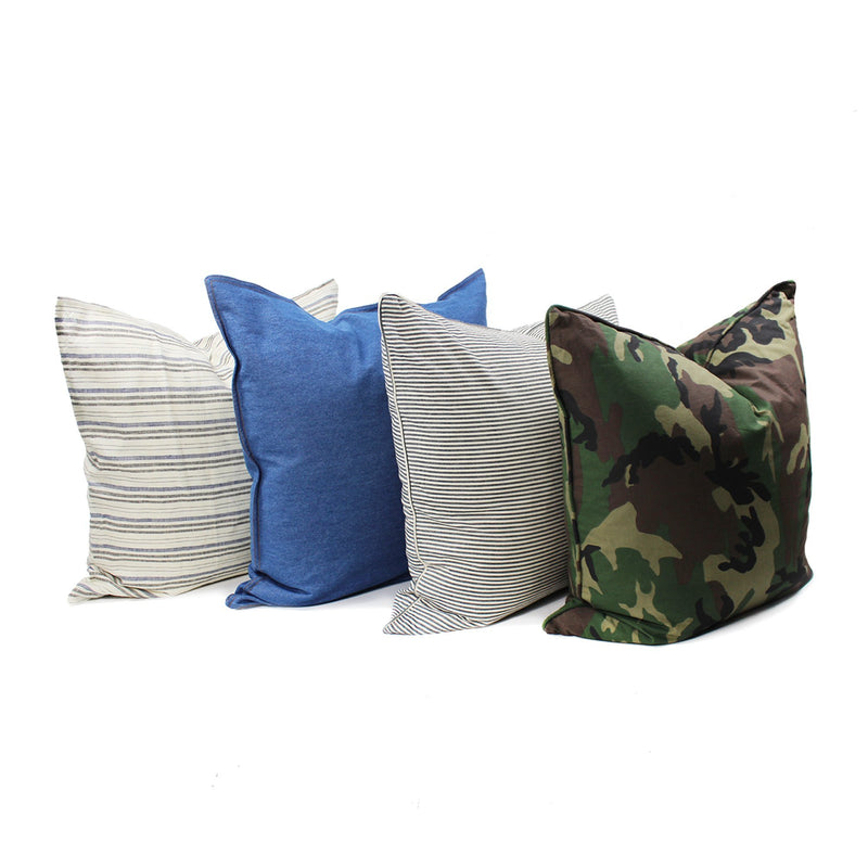 26" x 26" Pillow in Denim