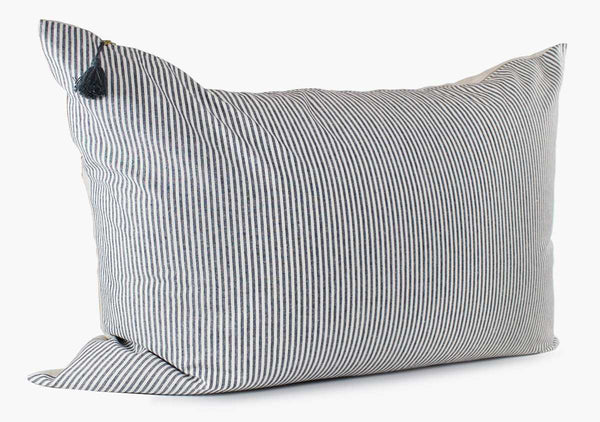 Headboard Cushions in Toulouse Blue