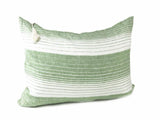 Headboard Cushion in Cortina Green