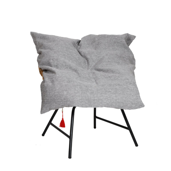 Mini in Yarn Dyed Solid Charcoal