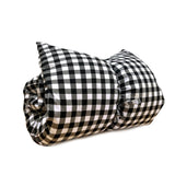 Throwbed Cover in Black Buffalo Check