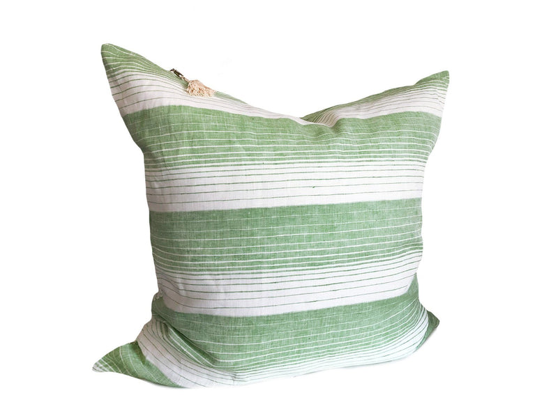 Throw Pillow in Cortina Green
